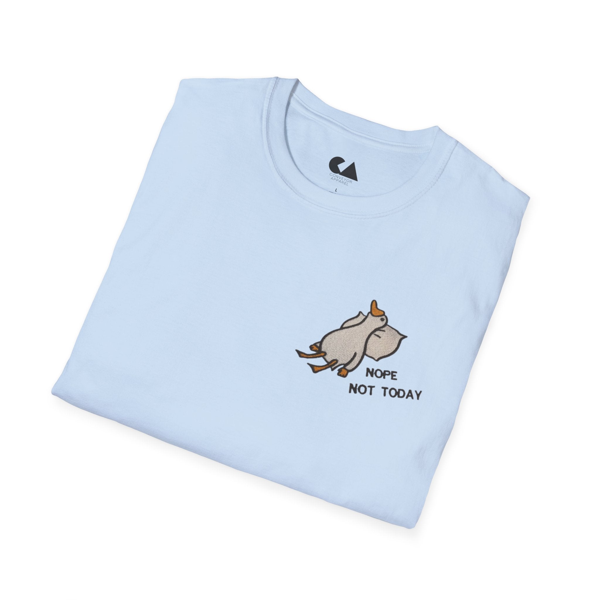 T-Shirt — Cute Duck Pair "Not Today" Graphic Tee