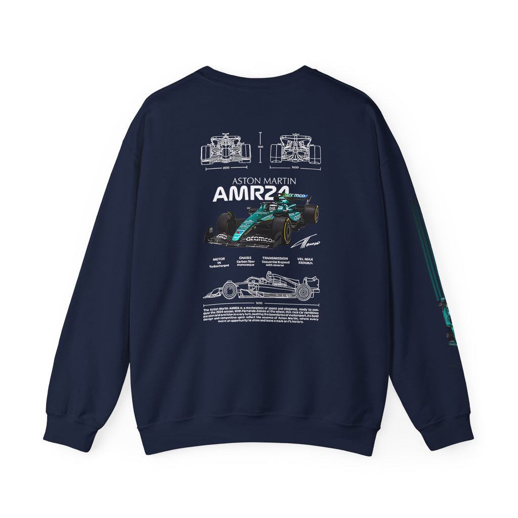Aston Martin AMR24 Racing Crewneck Sweatshirt