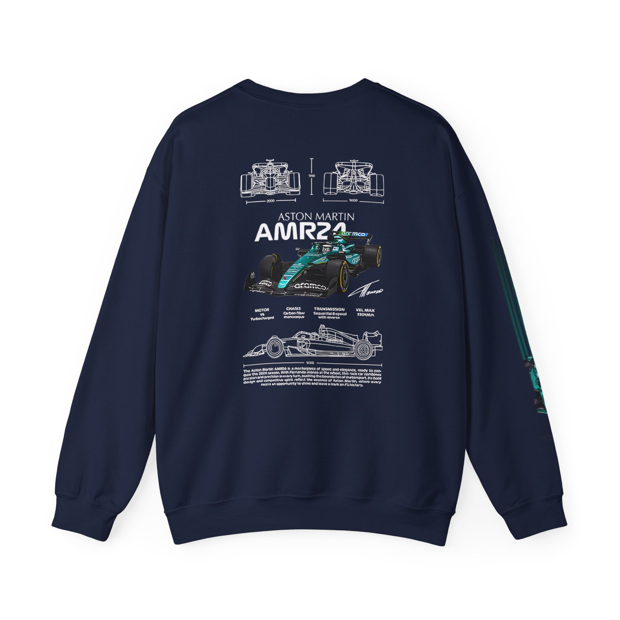 Aston Martin AMR24 Racing Crewneck Sweatshirt