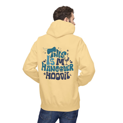 Hangover Hoodie, Cozy Fleece Sweatshirt for Lazy Days, Unisex Casual Wear, Fun Party Essentials