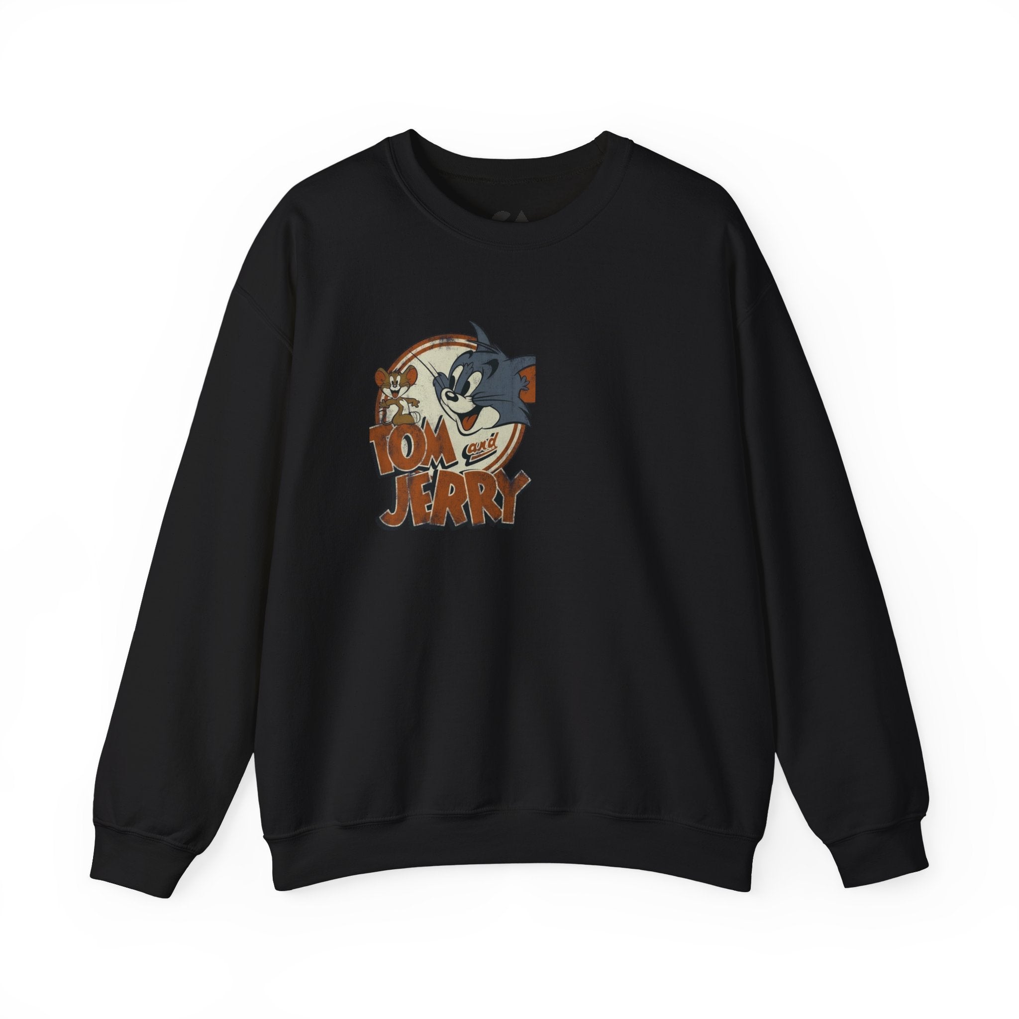 Tom & Jerry Sweatshirt — Retro Cartoon Crewneck