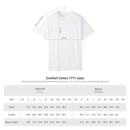 Unisex Garment-Dyed T-Shirt, Casual Wear, Unique Graphic Tee, Streetwear Style