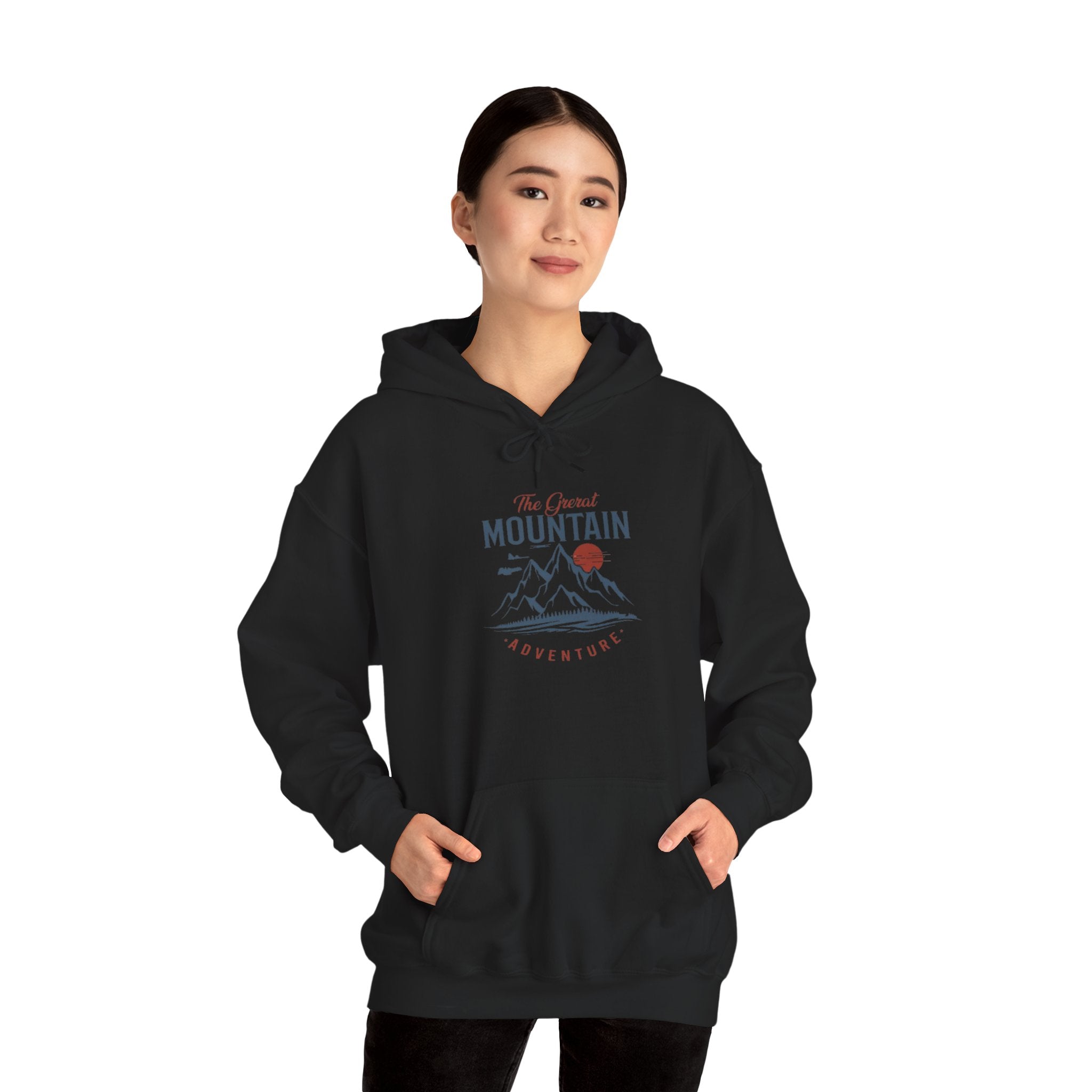 Mountain Adventure Hoodie — The Great Mountain Graphic Pullover