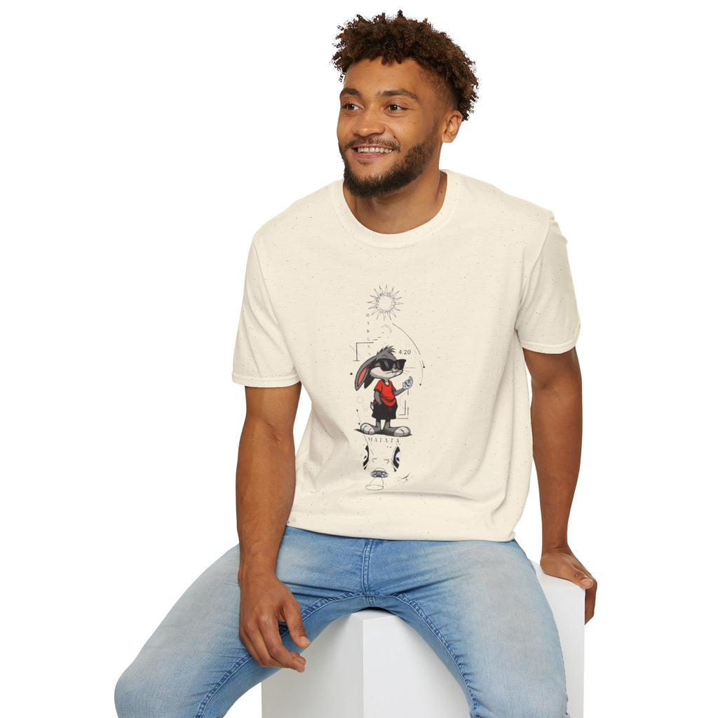 Bunny Cool Graphic T-Shirt — '4:20' Sunglasses Bunny Streetwear Tee