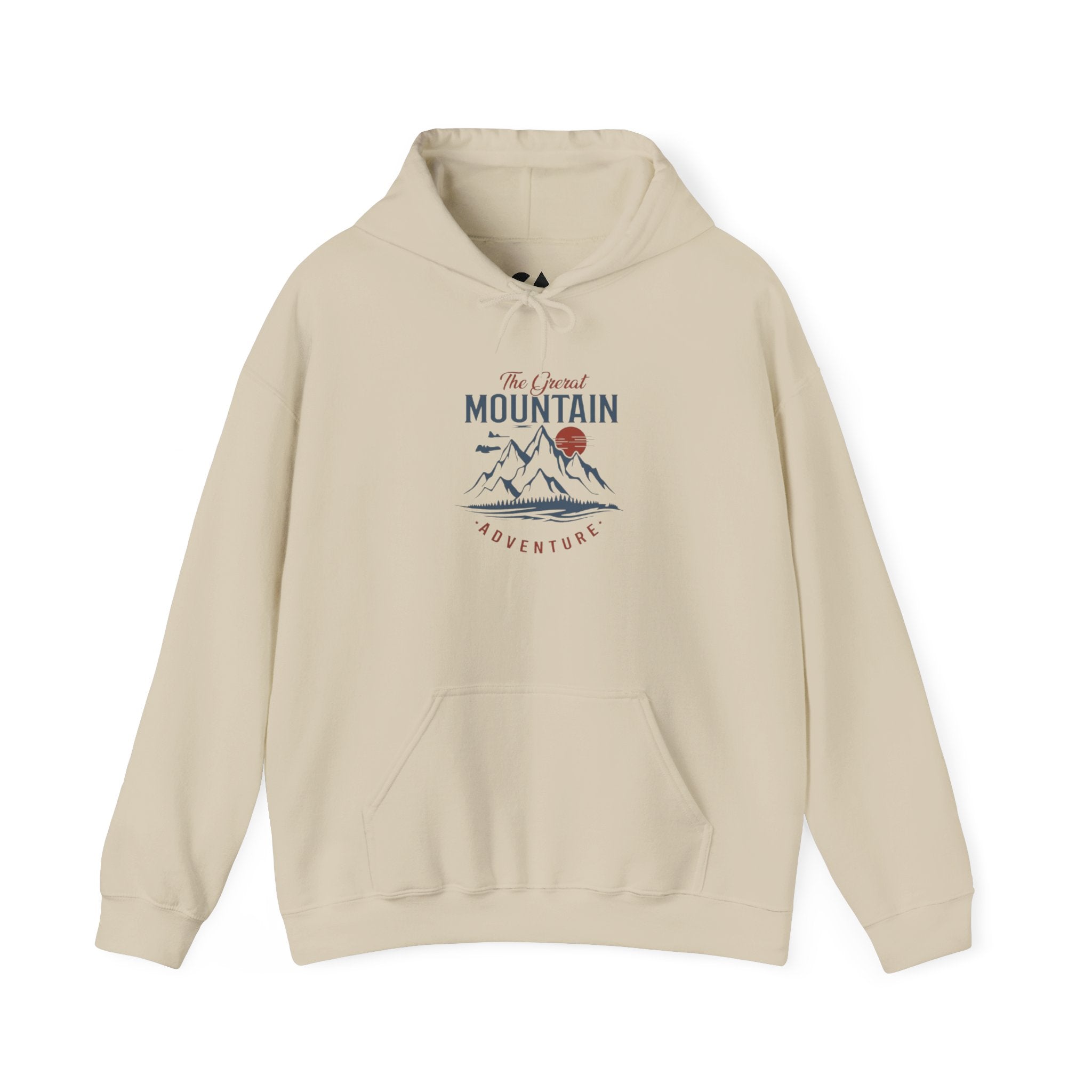 Mountain Adventure Hoodie — The Great Mountain Graphic Pullover
