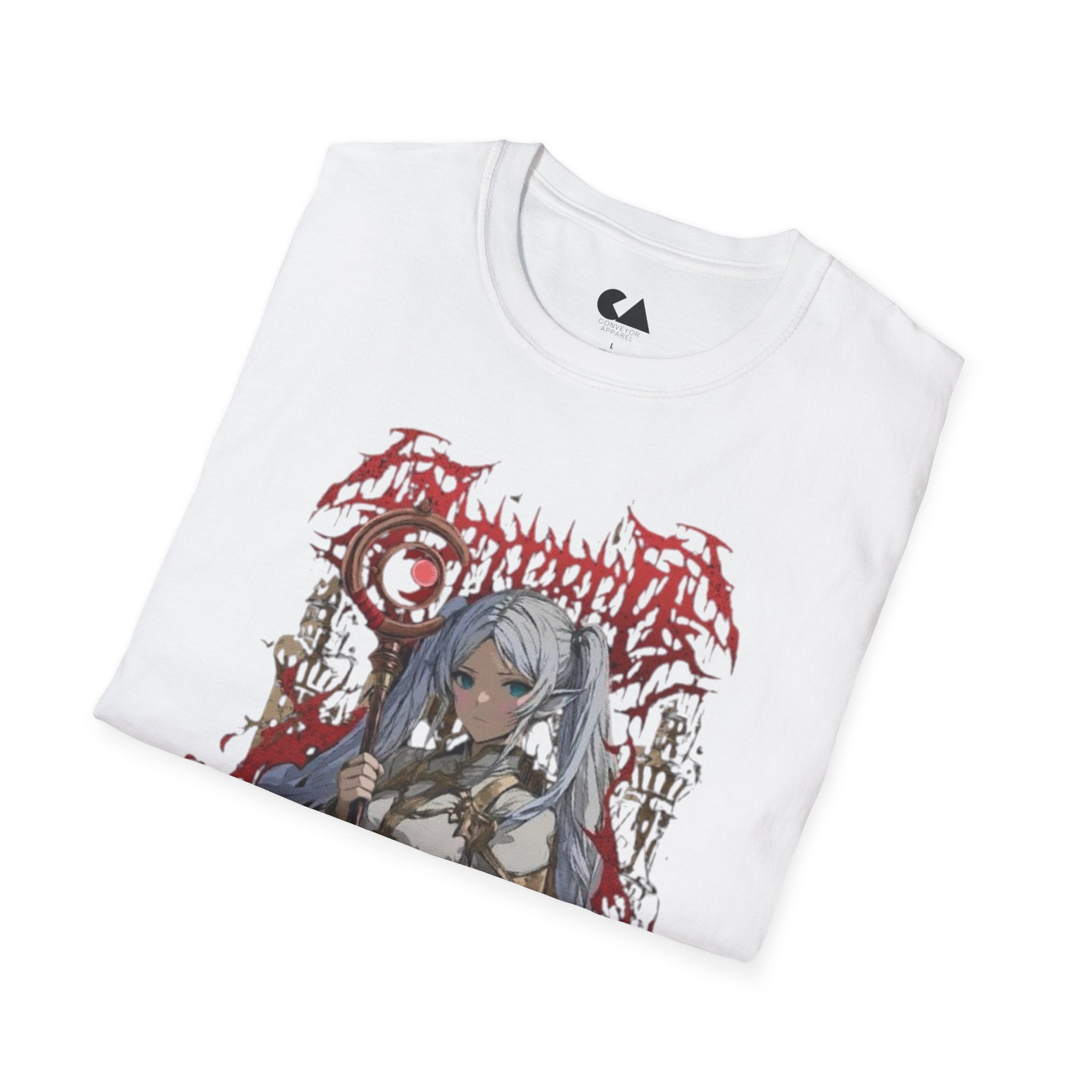 Anime Gothic T-Shirt — Dark Angel Girl Graphic Tee