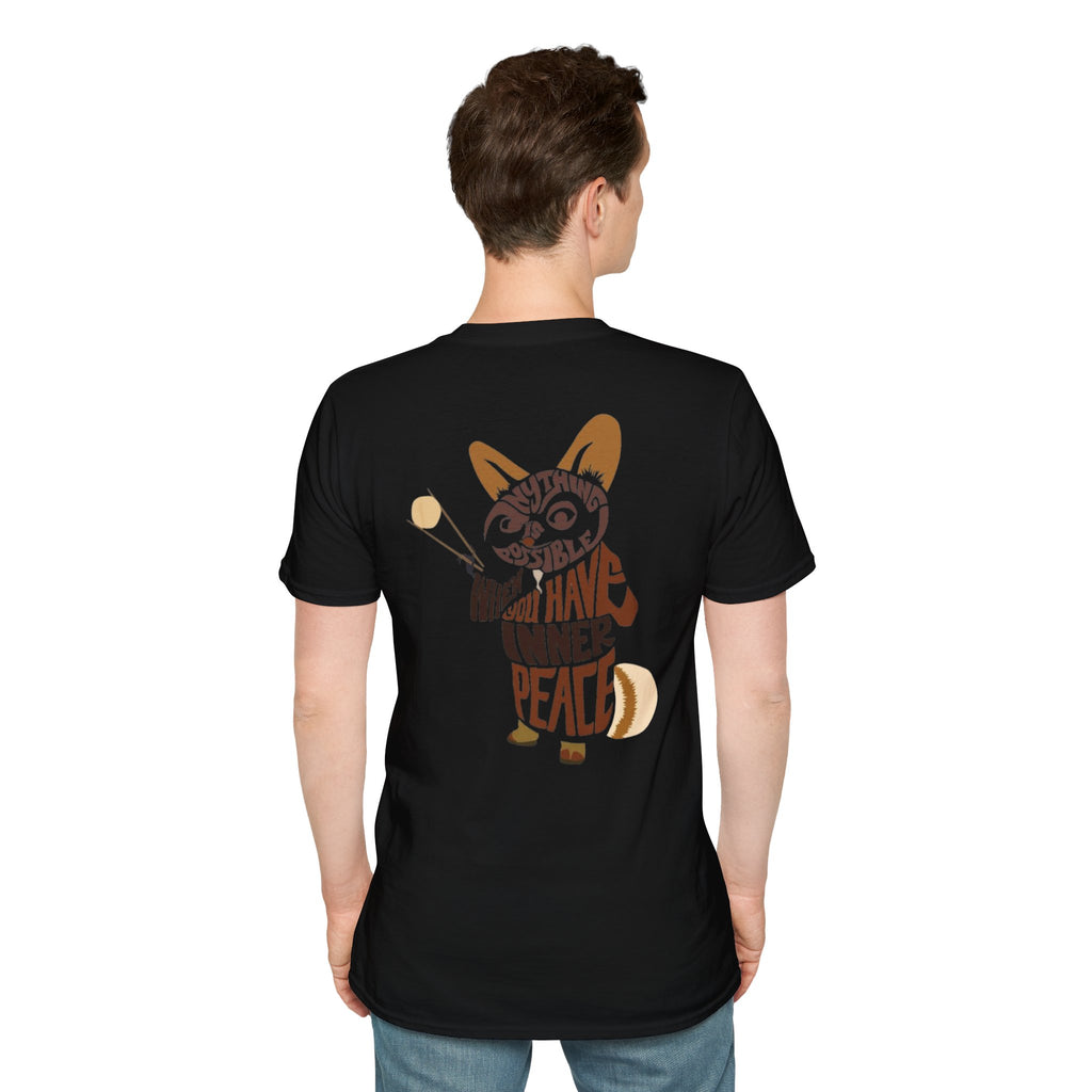 Kung Fu Panda Logo T-Shirt — Retro Martial Arts Graphic Tee