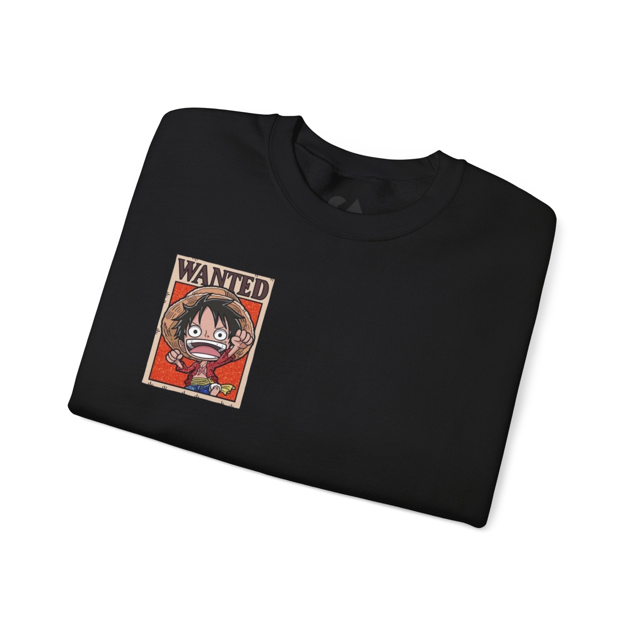 Wanted Poster Sweatshirt — Monkey D Luffy Graphic Crewneck