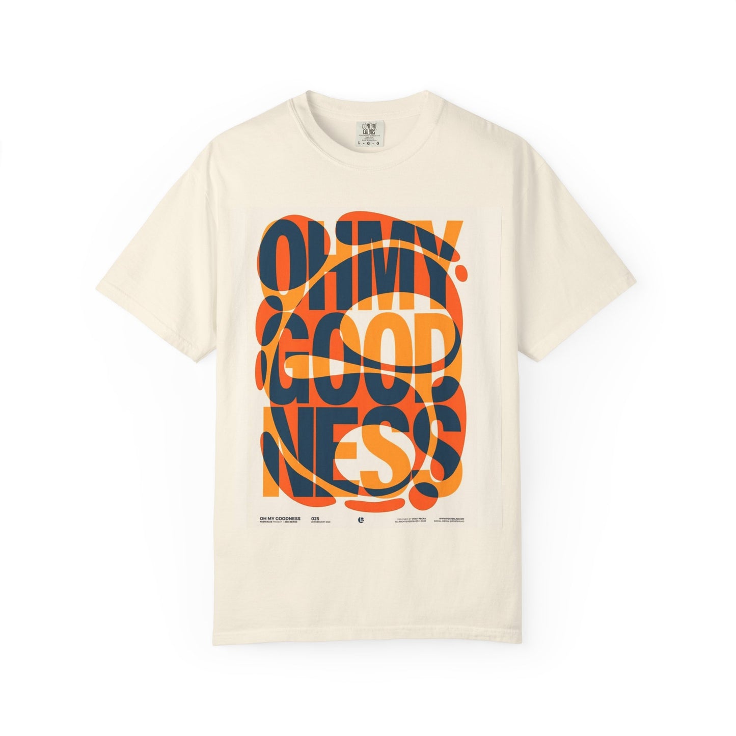 Vibrant Graphic T-Shirt: Oh My Goodness Statement Tee, Unisex Casual Wear, Perfect for Gifts, Summer Outfits, Trendy Graphic Tee