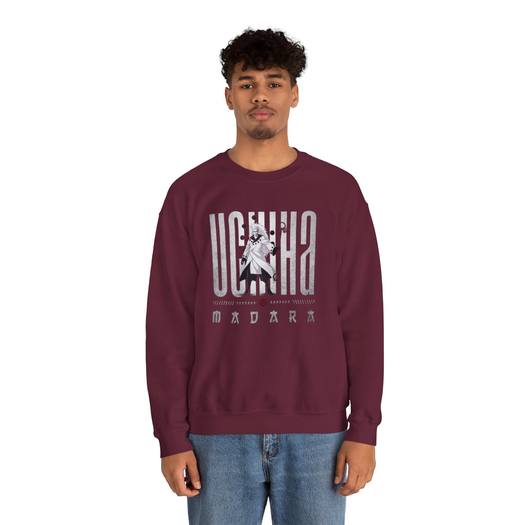 Madara Uchiha Crewneck Sweatshirt - Anime Graphic Pullover