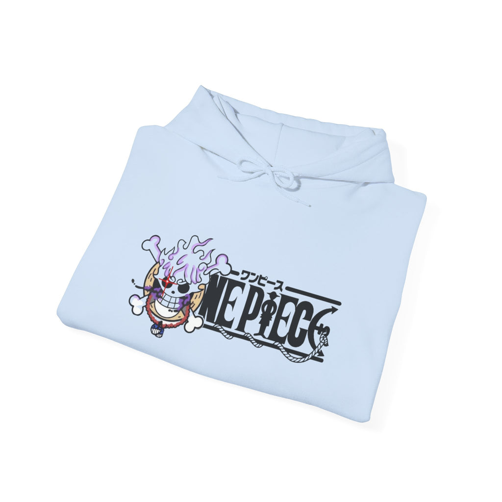 One Piece Skull Logo Hoodie — Anime Pirate Crew Pullover