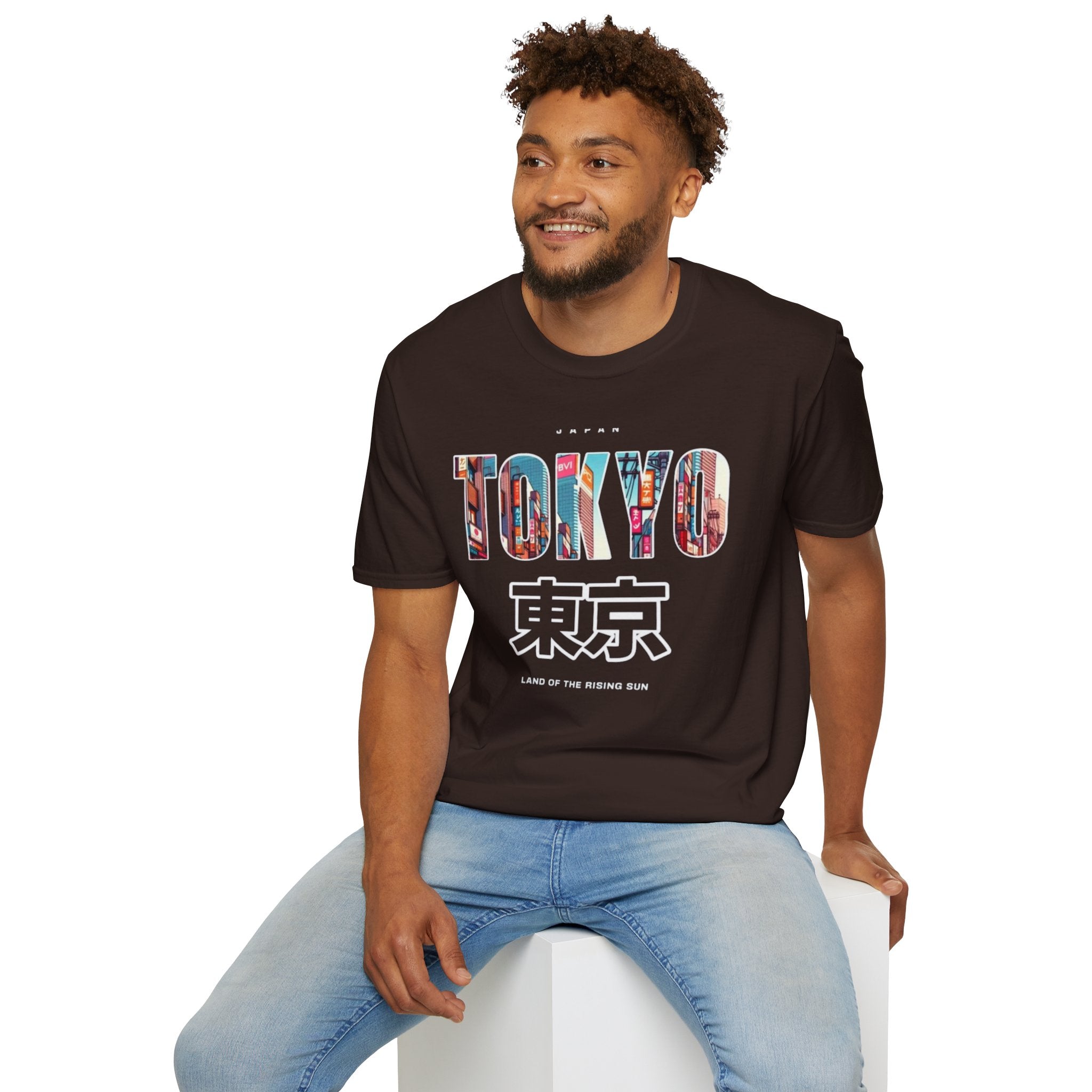 Tokyo Photo-Block T-Shirt — Tokyo Kanji Travel Tee