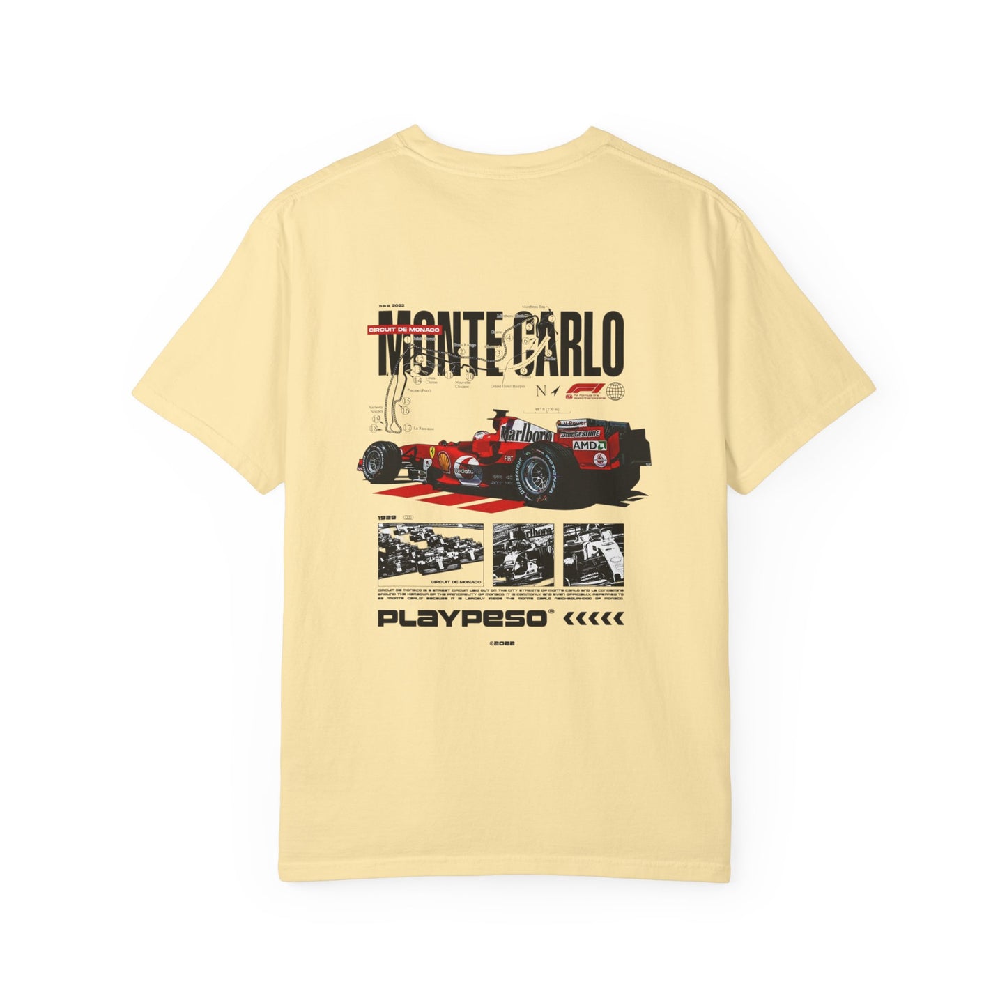 Racing Circuit T-shirt - Monte Carlo Racing Fans Dream