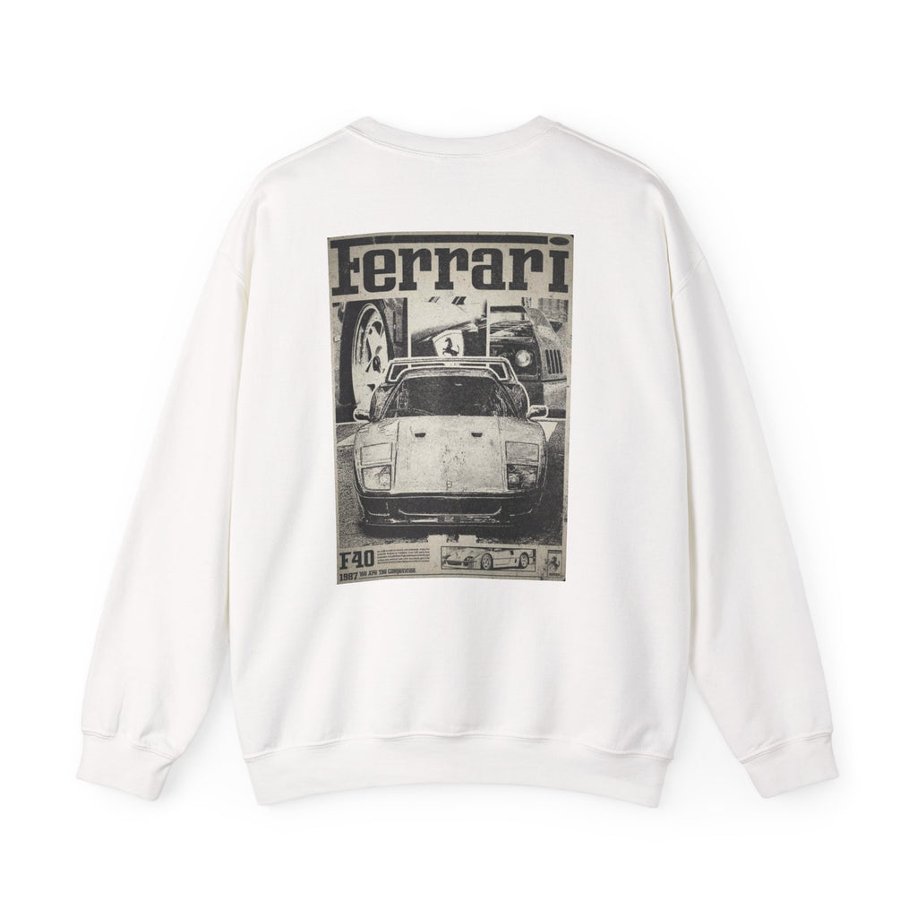 Ferrari Vintage Shield Crewneck Sweatshirt