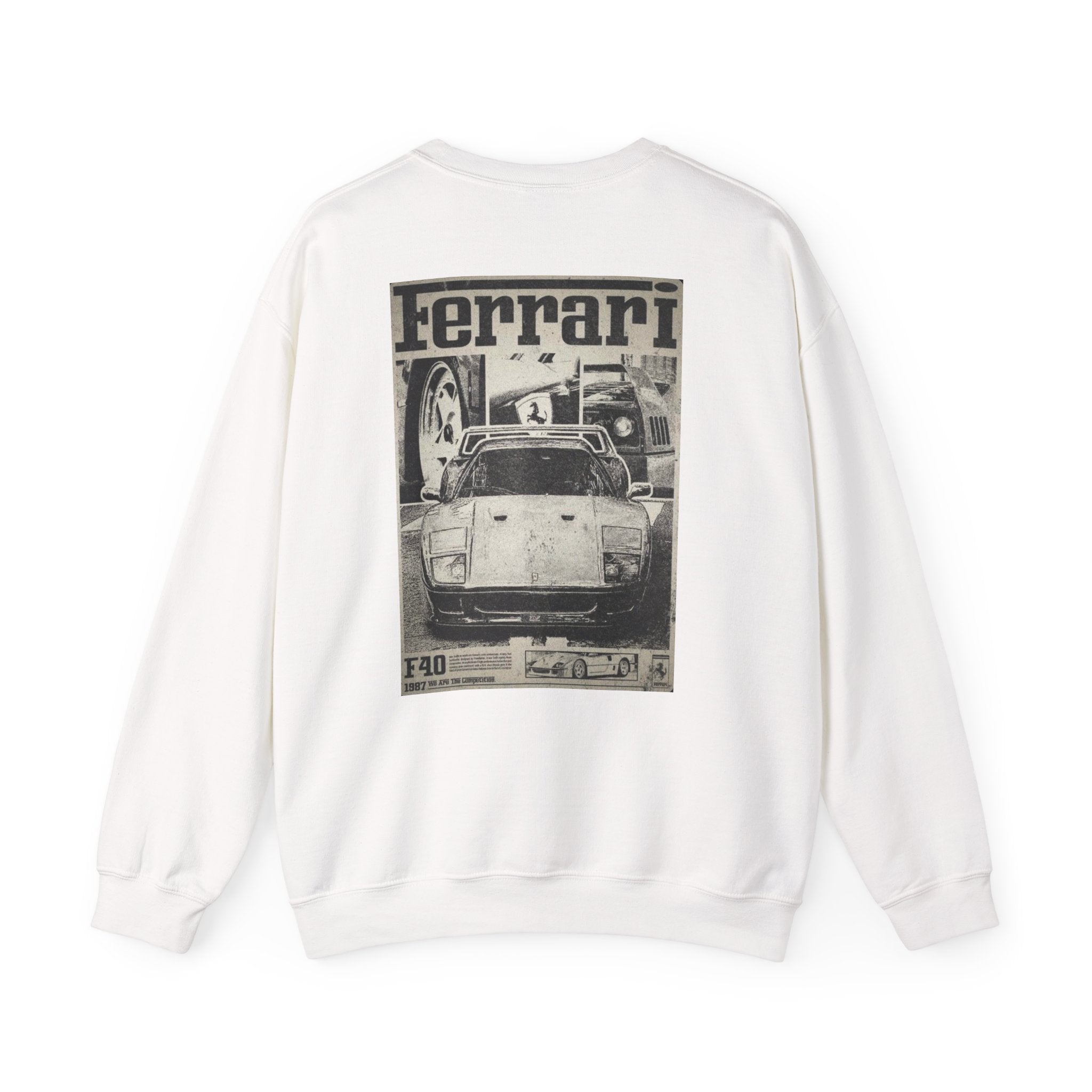 Ferrari Vintage Shield Crewneck Sweatshirt