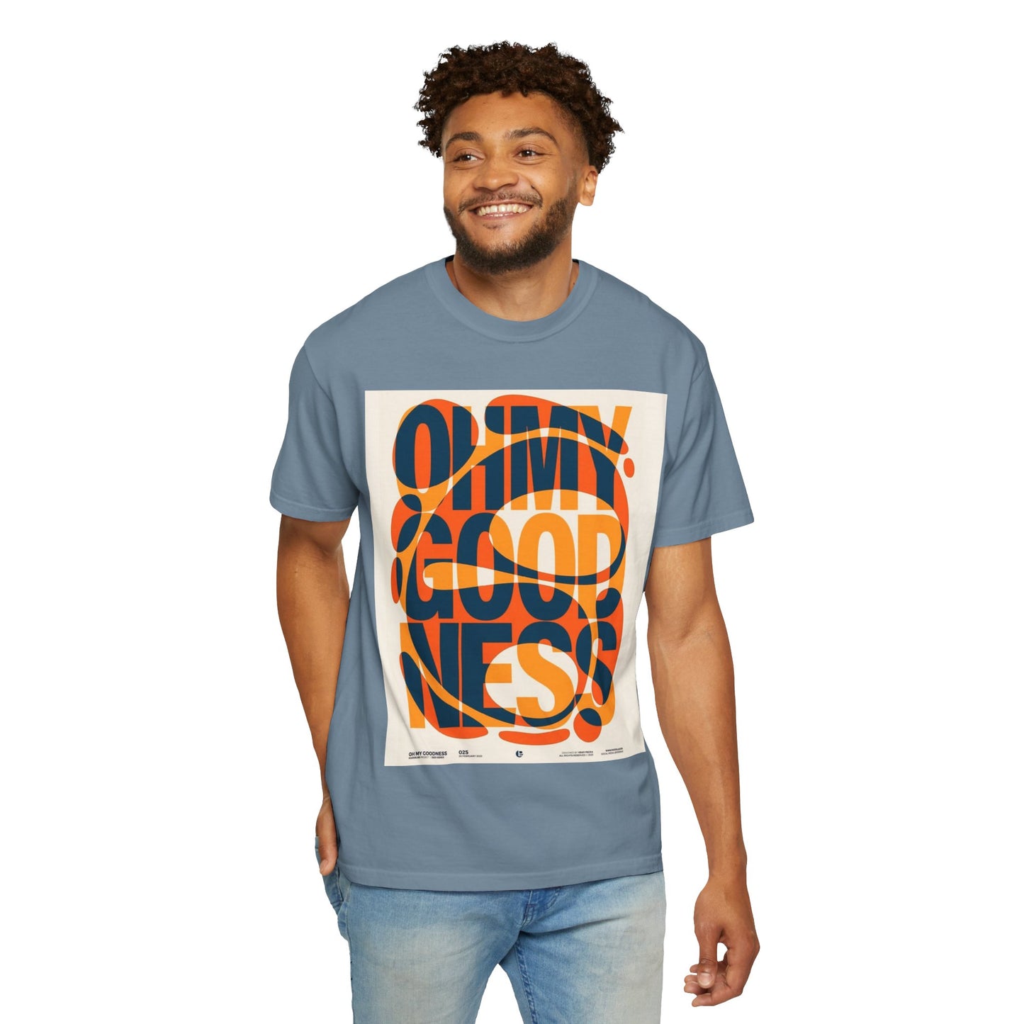 Vibrant Graphic T-Shirt: Oh My Goodness Statement Tee, Unisex Casual Wear, Perfect for Gifts, Summer Outfits, Trendy Graphic Tee