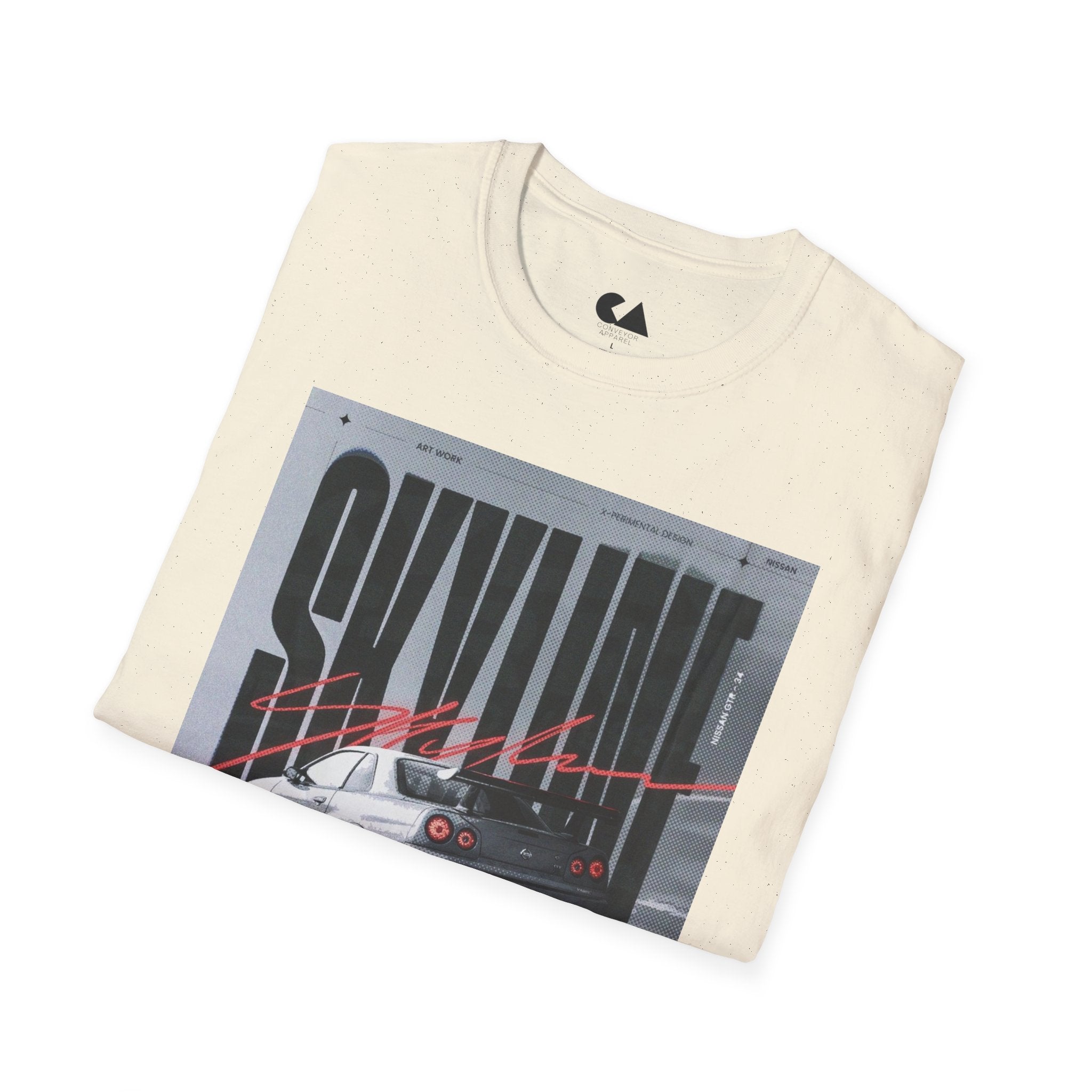 Silvlne Drift Car Graphic T-Shirt — Retro Racing Streetwear