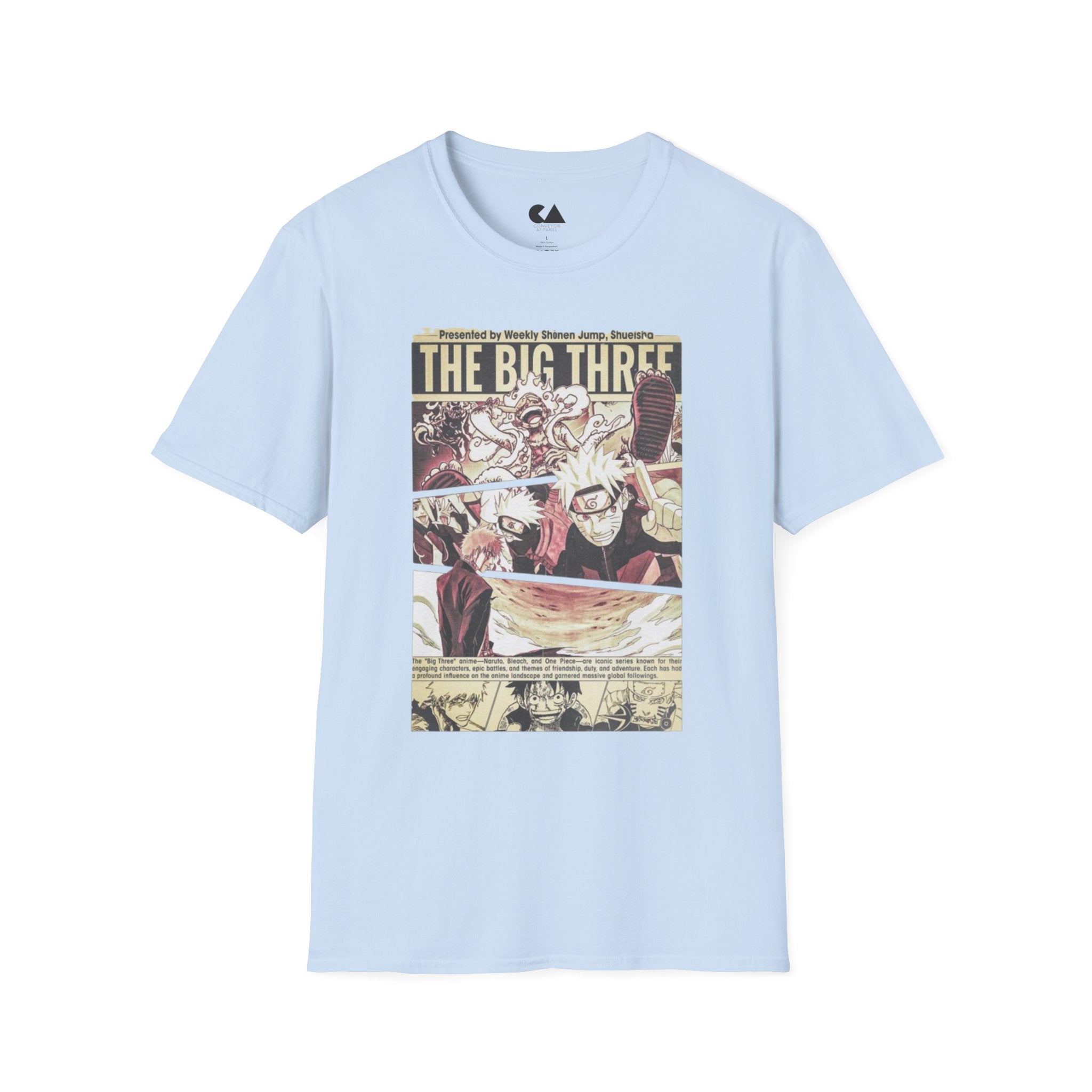 The Big Three Anime Tee