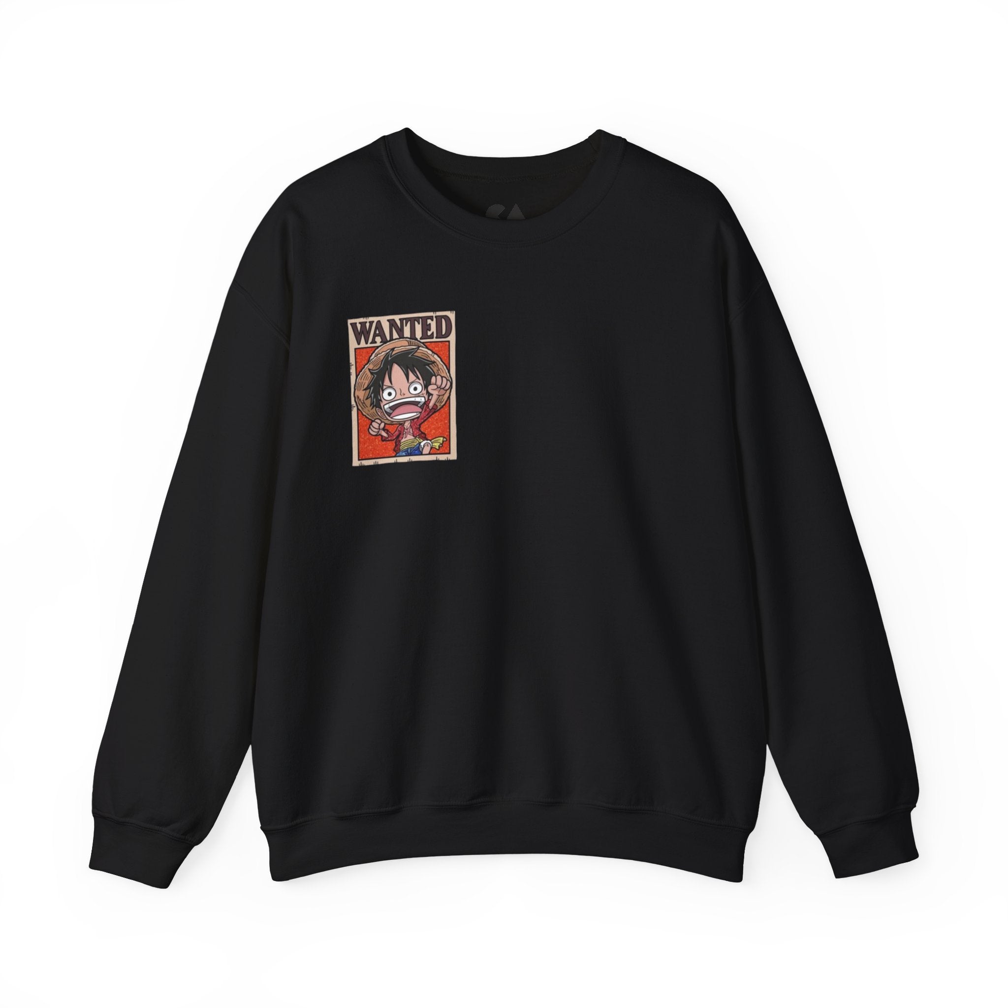 Wanted Poster Sweatshirt — Monkey D Luffy Graphic Crewneck