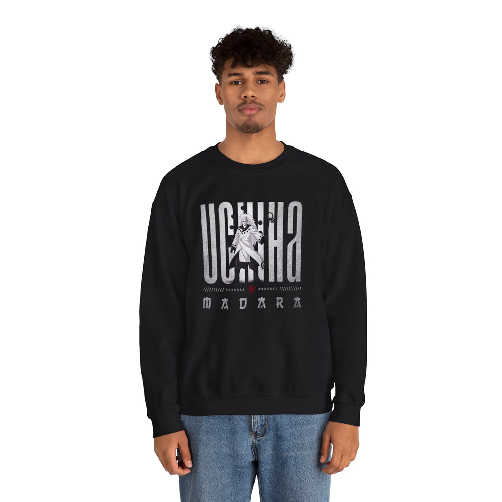 Madara Uchiha Crewneck Sweatshirt - Anime Graphic Pullover