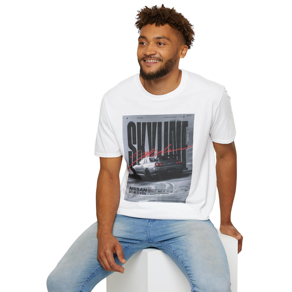 Silvlne Drift Car Graphic T-Shirt — Retro Racing Streetwear