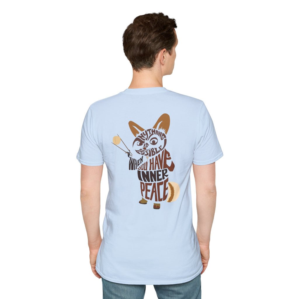 Kung Fu Panda Logo T-Shirt — Retro Martial Arts Graphic Tee