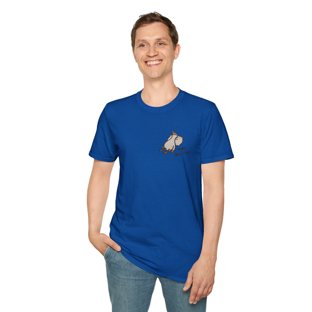 T-Shirt — Cute Duck Pair "Not Today" Graphic Tee