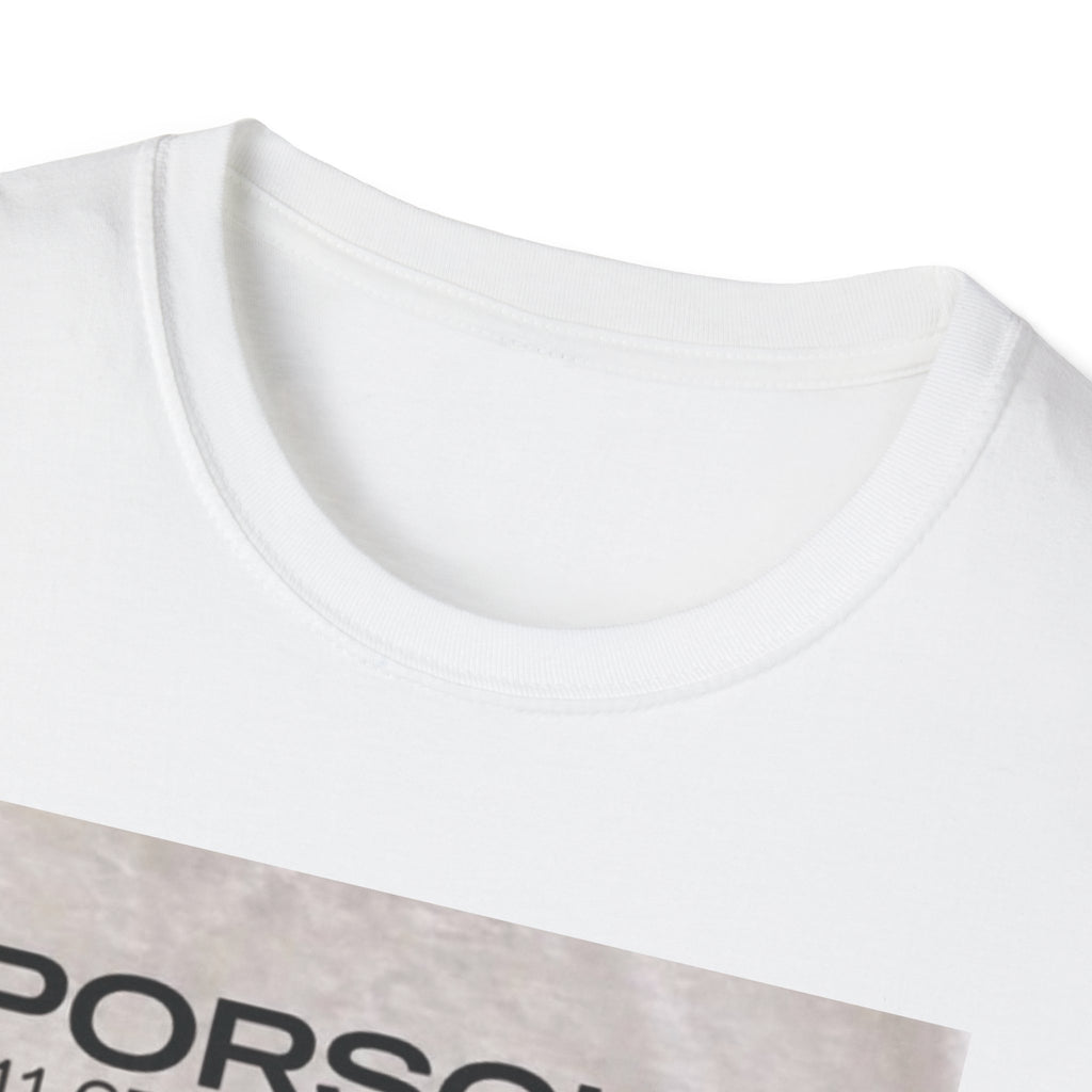 Porsche 911 GT3 Poster Tee — Racing Car Graphic T-Shirt