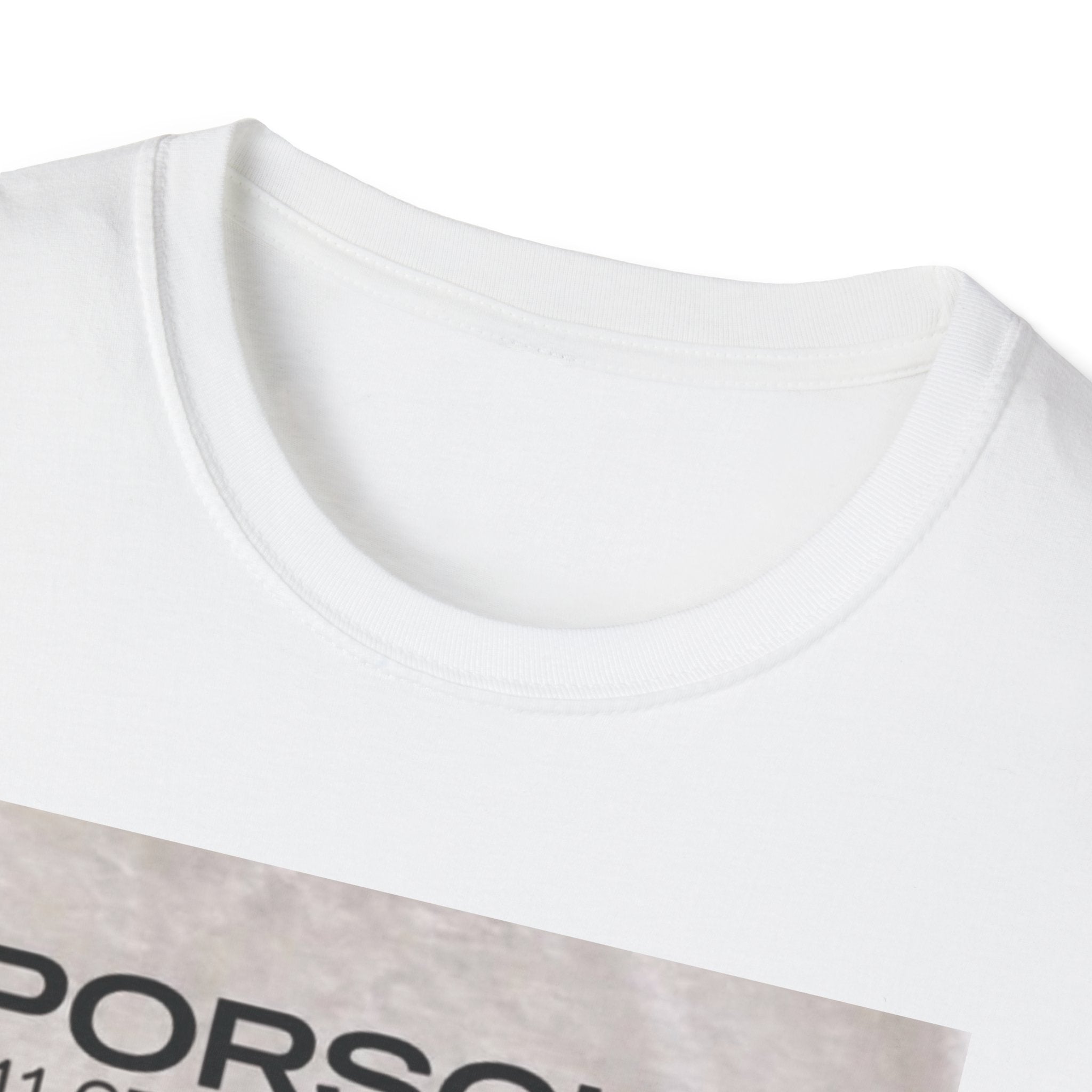 Porsche 911 GT3 Poster Tee — Racing Car Graphic T-Shirt