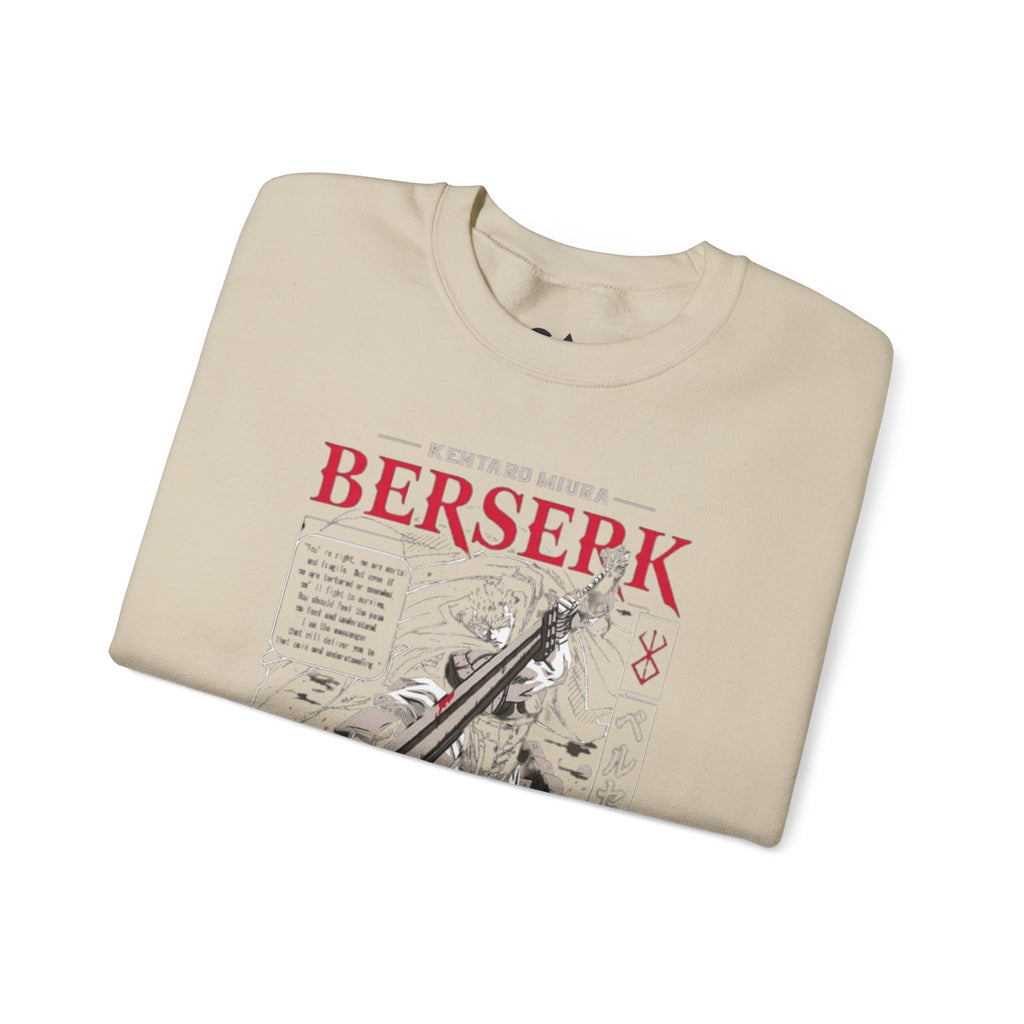 Berserk Manga Panel Crewneck Sweatshirt