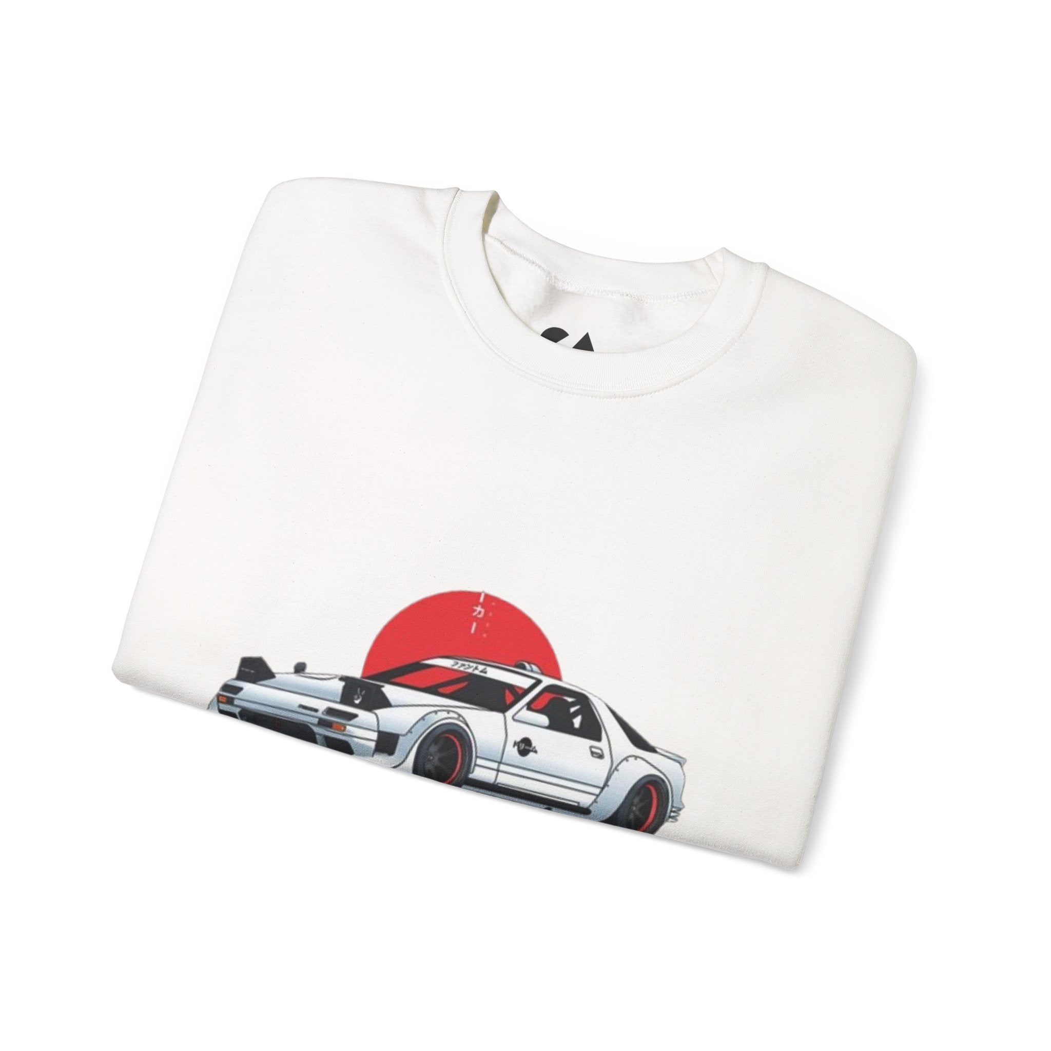JDM Sunset tRacing Crewneck Sweatshir