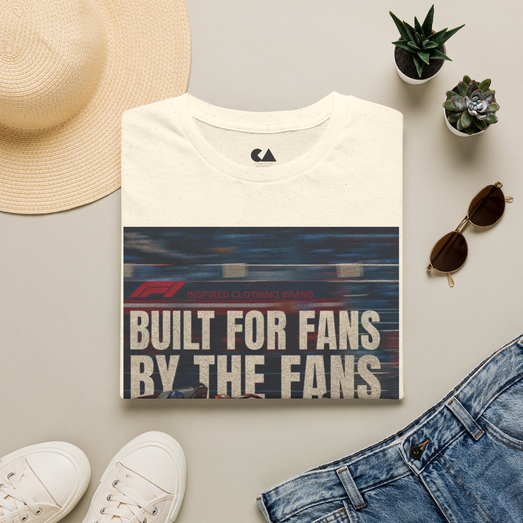 Built For Fans By The Fans T-Shirt — Formula 1